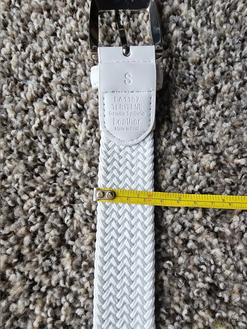 N/A braided white
